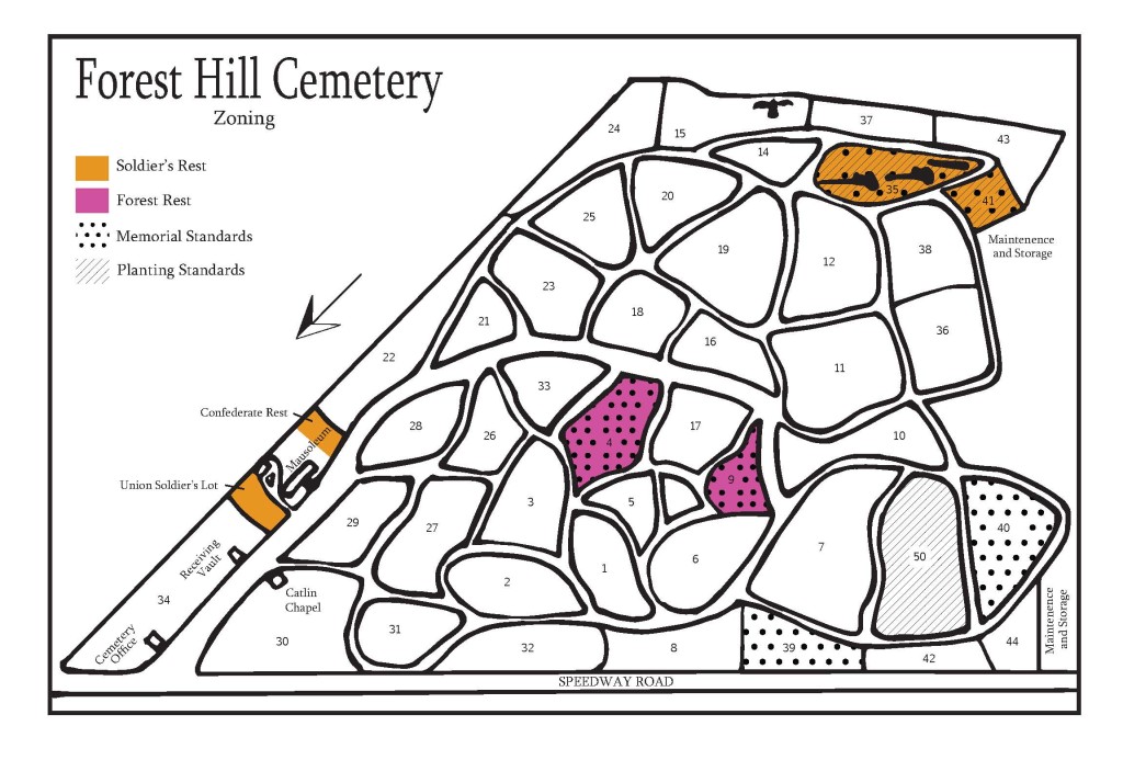 Forest Hill Zoning Map