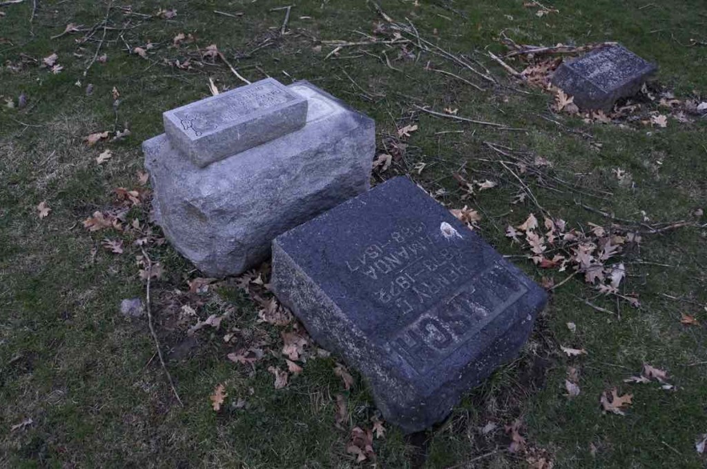 Henry Maisch, Fallen Gravestone
