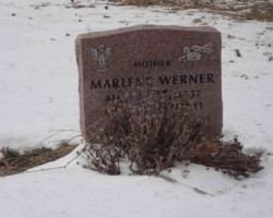 Marlene Werner. Photo by Helen J. Bullard