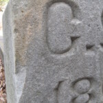 Sedimentary: Confederate Rest plot wall, sandstone. Photo by CS Thomson.