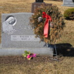 Virgin Mary in Resurrection Cemetery. Walter and Mary Nasie. Photo by Gioconda Coello